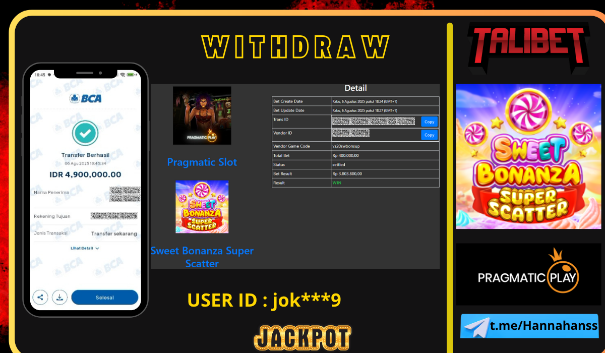 TALIBET TOP SITUS GACOR MUDAH MENANG DAN TERPECAYA DI JAMIN 100% WITHDRAW BERAPAPUN PASTI DI BAYAR LUNAS