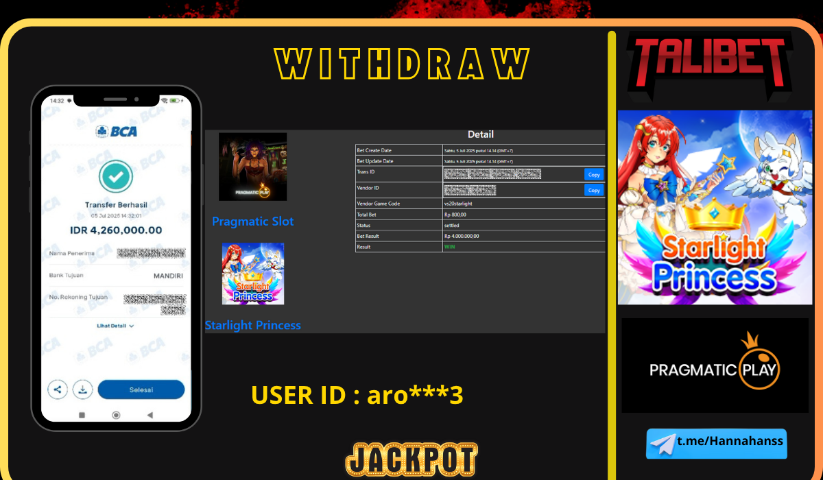 TALIBET SITUS GACOR MUDAH MAXWIN DAN JACKPOT. WITHDRAW Rp.4,260,000.- DI BAYAR LUNASSS