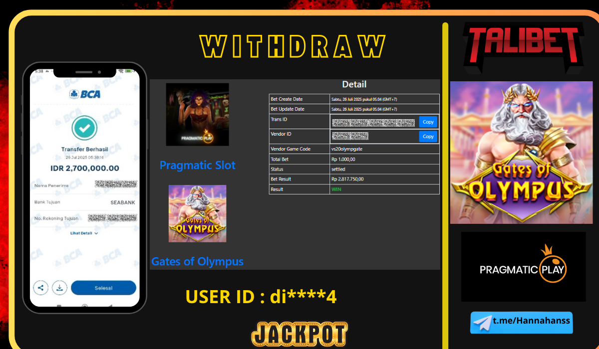 TALIBET SITUS GACOR DAN TERPECAYA 100% WITHDRAW BERAPAPUN PASTI DI BAYAR LUNAS