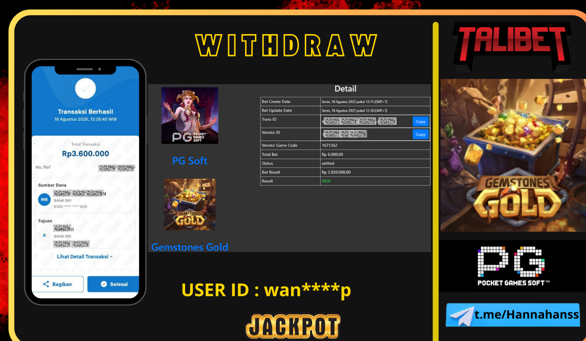 TALIBET SITUS GACOR MUDAH MENANG DAN TERPECAYA DI JAMIN 100% WITHDRAW BERAPAPUN PASTI DI BAYAR LUNAS