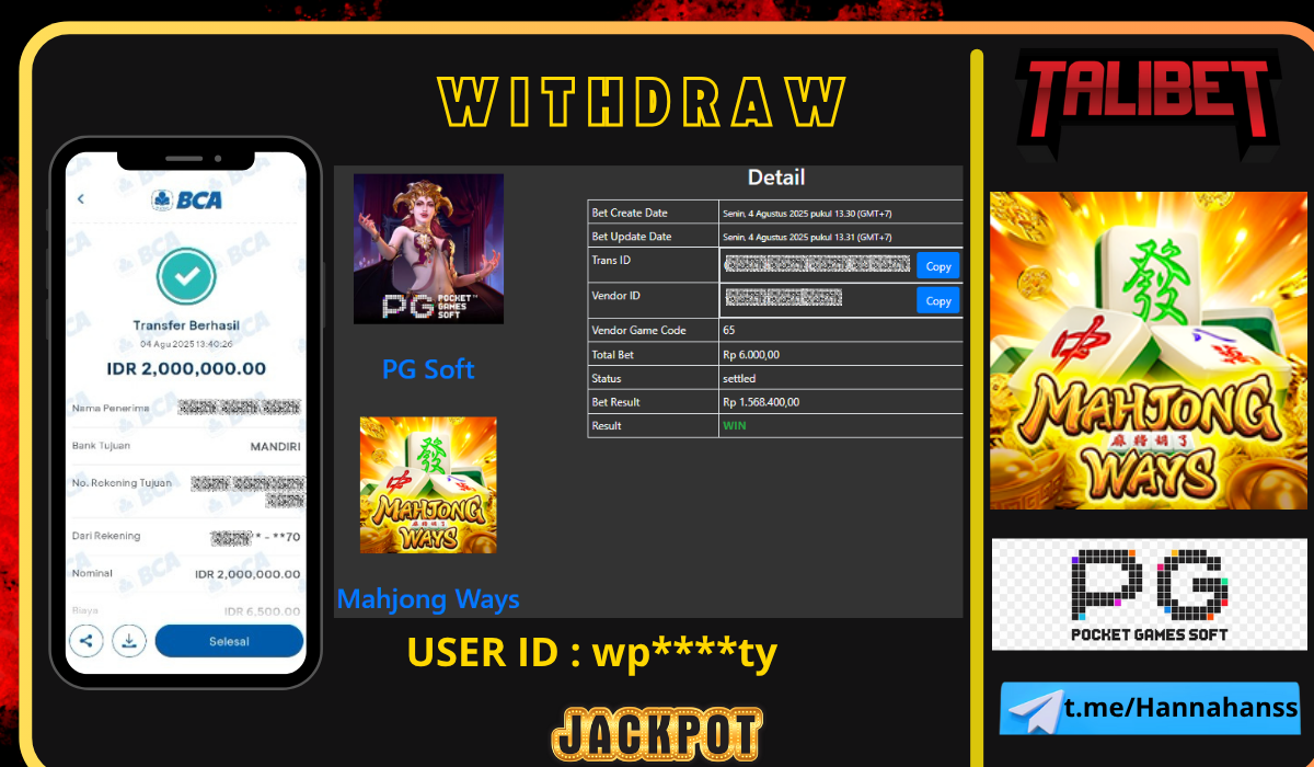 TALIBET TOP 1 INDONESIA SITUS MUDAH MENANG DAN TERPECAYA DI JAMIN 100% WITHDRAW BERAPAPUN PASTI DI BAYAR LUNAS