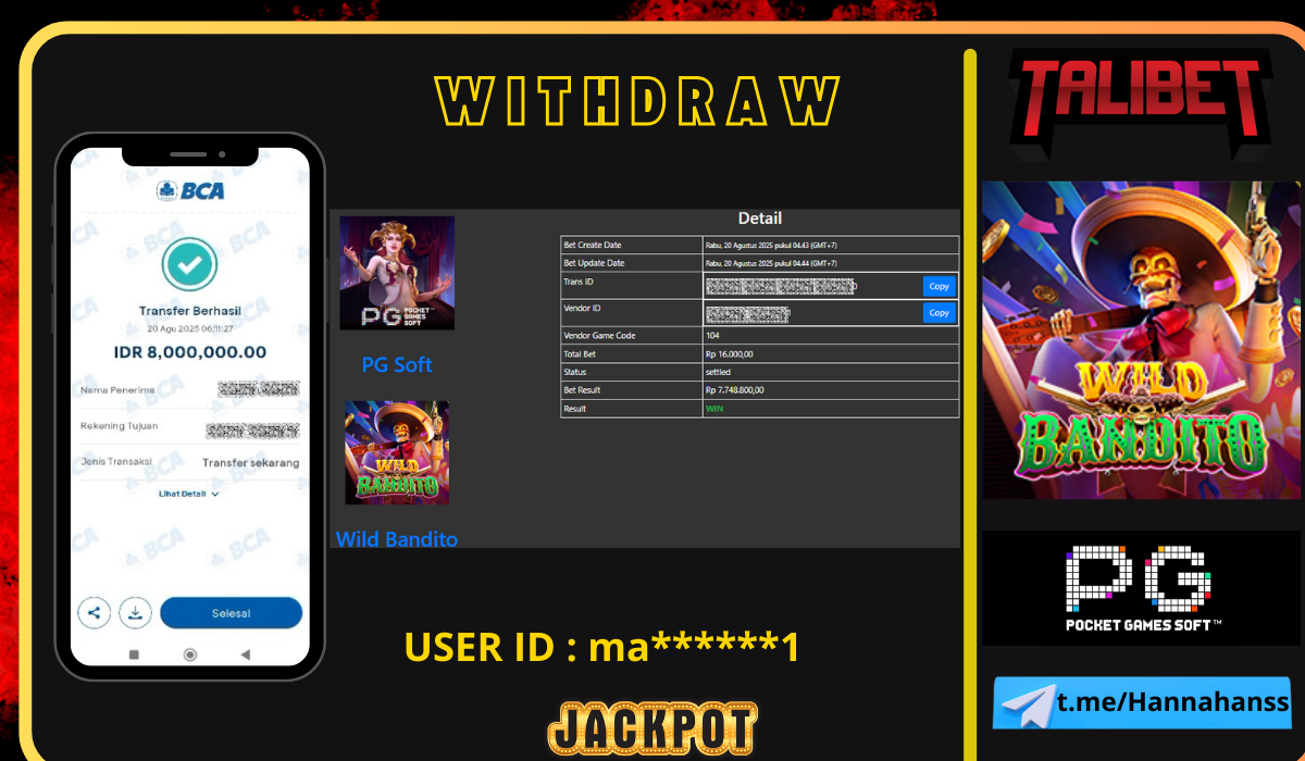 TALIBET SITUS GACOR SETIAP HARI BISA MERASAKAN JACKPOT YANG TIADA BATAS NYA