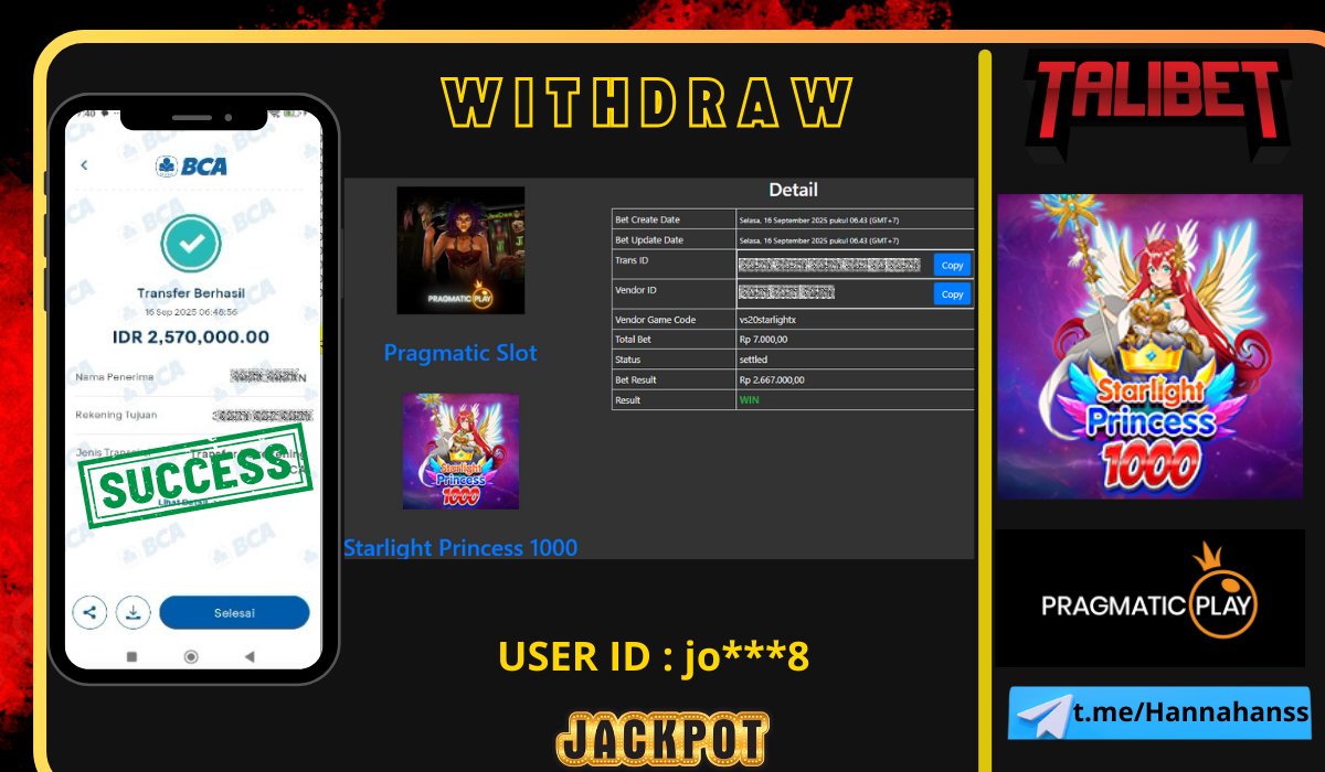SELASA RAIH JACKPOT BERSAMA TALIBET || WITHDRAW BERAPAPUN PASTI DI BAYAR LUNAS 100%