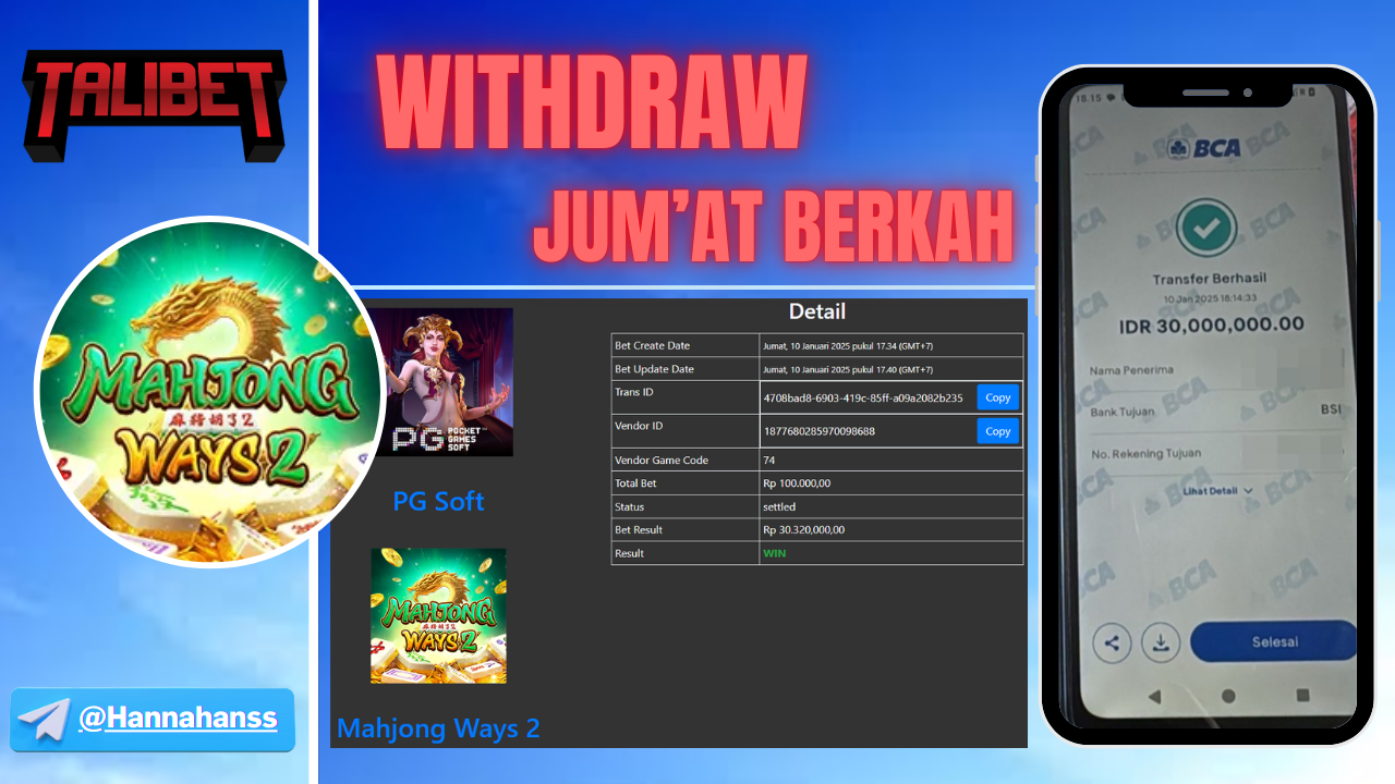 MENANG Rp.30,000,000.- JADI SULTAN DADAKAN