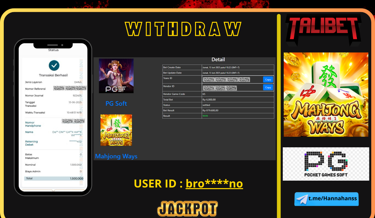 TALIBET SITUS GACOR MUDAH MENDAPATKAN JACKPOT. WITHDRAW Rp.1,500,000.- DI BAYAR LUNASSS