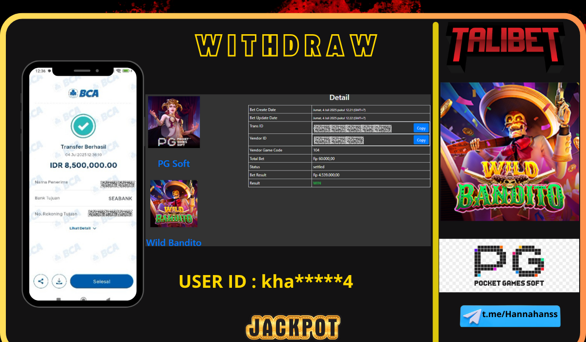 TALIBET SITUS GACOR MUDAH MAXWIN DAN JACKPOT. WITHDRAW Rp.8,500,000.- DI BAYAR LUNASSS